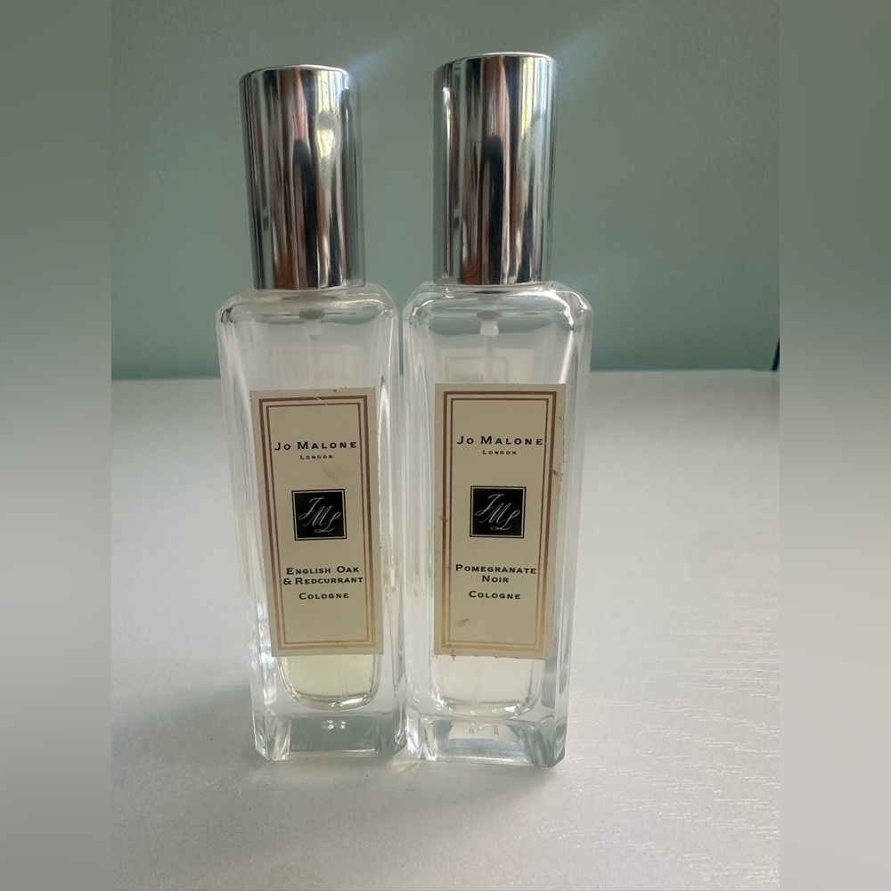 Jo Malone Colognes English Oak & Redcurrant + Pomegranate Noir (30ml, ~1/3 Full)